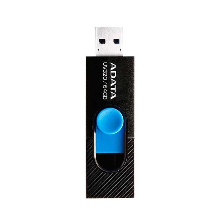 Adata UV320 64GB black 1 فلش مموری USB 3.1 ایدیتا مدل UV320 ظرفیت 64 گیگابایت