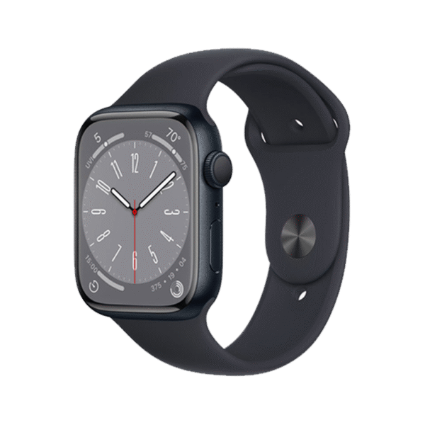 apple watch se series 8 model 40mm midnight aluminum case and midnight sport band 1