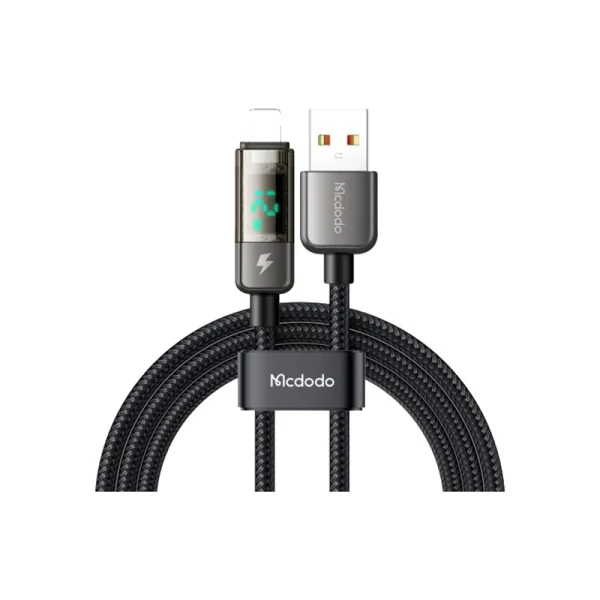 CA-362 3c4998cc1cc3a5147015ea3038d38358bf6c3af3 1690731156 کابل تبدیل USB به لایتنینگ مک دودو مدل CA-362 طول 1.2 متر