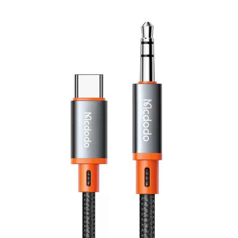 a906c8f3ad9d200e7b2483ba64ed04fb75aaa194 1658922812 کابل تبدیل USB-C به جک AUX مک دودو مدل CA-090 (0900) HIFI