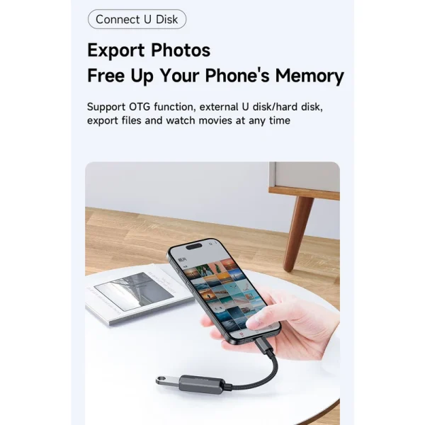 CA-283-4 d0ffcda49b78b856817308f860fcdf8fa2ad3581 1719335259 مبدل USB-C به USB مک دودو مدل CA-283