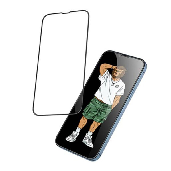 گلس 13 پرو مکس 1 1 گلس گرین لاین برای IPHONE 13 PRO SILICONE PLUS STEVE