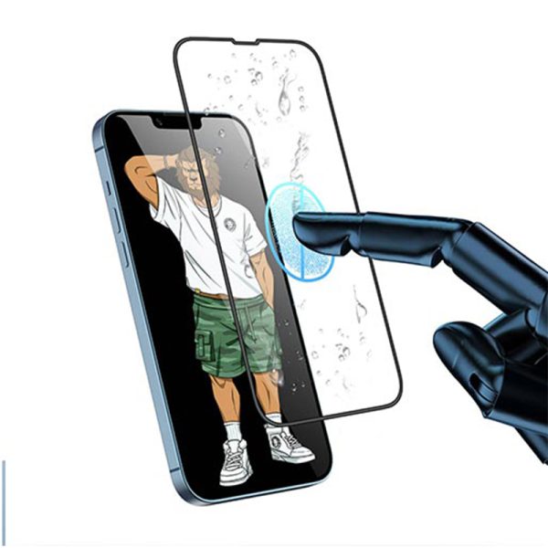 گلس گرین 1 1 1 گلس گرین لاین برای IPHONE 13 PRO SILICONE PLUS STEVE
