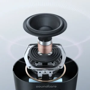 ساختار داخلی اسپیکر Anker Pyro Mini