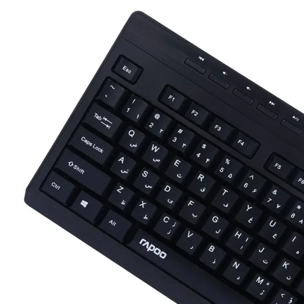 1753251273 hxwbk410f کیبورد باسیم رپو مدل NK2400