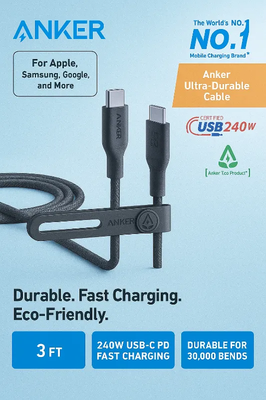 کابل انکر 544 PowerLine مدل A80F5 1 کابل انکر 544 PowerLine