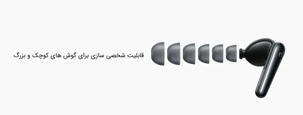 soundcore Liberty 5 tip size هندزفری بلوتوثی انکر مدل Soundcore Liberty 5
