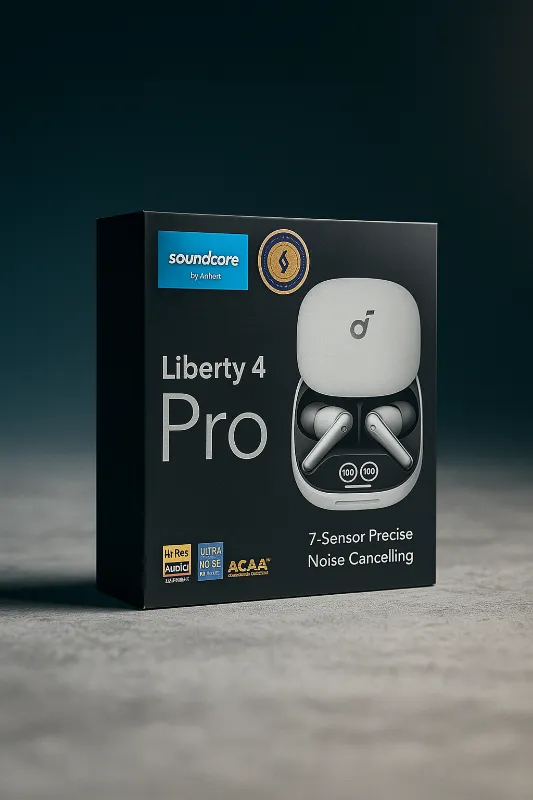 هندزفری بلوتوثی انکر Soundcore Liberty 4 Pro 1 هدفون انکر Liberty 4 Pro A3954