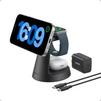 استند وایرلس مگ سیف سه کاره انکر Anker MagGo Qi2