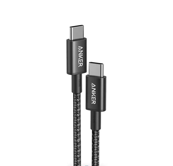 کابل شارژ انکر USB-C به USB-C مدل A8756 طول 1 متر