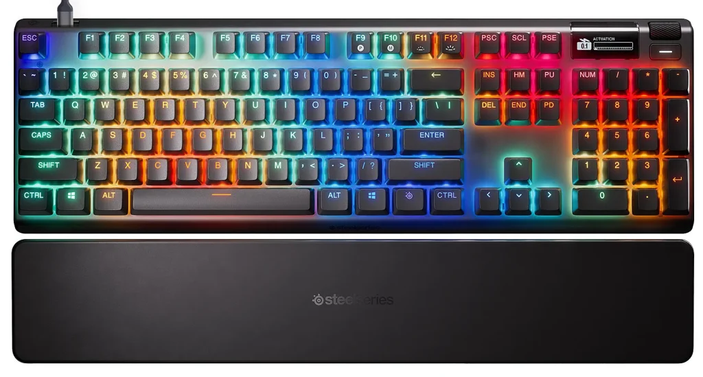 SteelSeries Apex Pro e1761155592657 صفر تا صد کیبورد ها | بررسی کیبورد ها از ساده اداری تا گیمینگ و حرفه ای