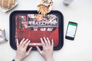 موس عجیب KFC Tray Typer – موس/کیبورد غذاخوری