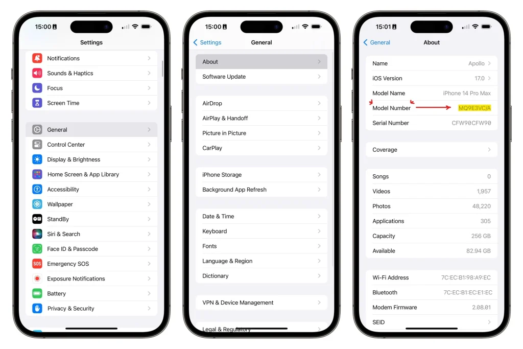 iPhone 14 Pro Pnumber anno در زمان خرید آیفون باید به چه نکاتی توجه کنیم؟