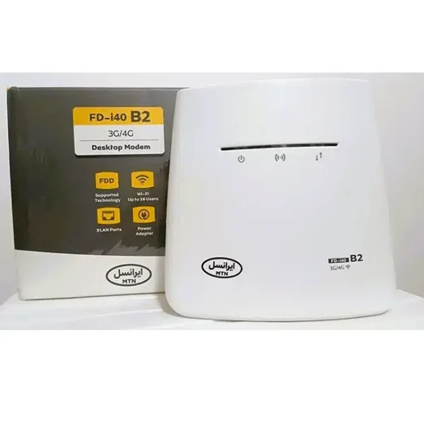 FD i40 B2 مودم 3G/4G ایرانسل مدل FD-i40 B2