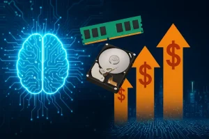 تاثیر ai بر افزایش قیمت رم و هارد