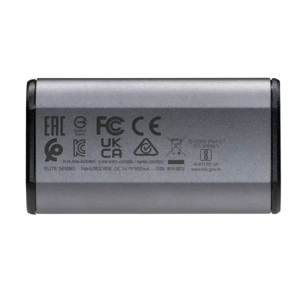 Adata External SSD SE880 titanium gray 2 اس اس دی اکسترنال ای دیتا مدل SE880 ظرفیت 1 ترابایت