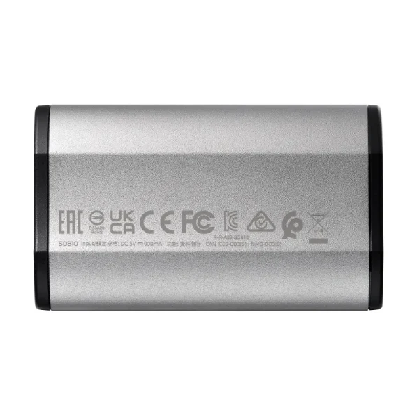 Adata ssd sd810 gray 2 اس اس دی اکسترنال ای‌دیتا مدل SD810 ظرفیت 1 ترابایت