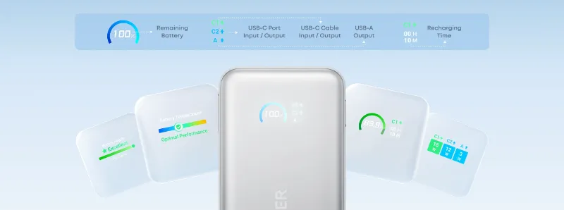 پاوربانک انکر مدل A1638 با ظرفیت 10000 میلیآمپر و توان 45W وات 2 anker power bank 10000mah nano a1638 14 پاوربانک انکر مدل A1638 با ظرفیت 10000 میلیآمپر و توان 45W وات
