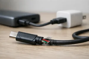 کابل خراب یا بی کیفیت