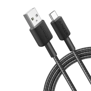 Anker USB A to USB C Cable PowerLine 322 A81H6 1 کابل USB به USB-C انکر Anker 322 مدل A81H5