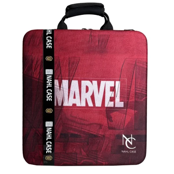 Nahl PS4 Carry Case Marvel Red Theme کیف کنسول پلی استیشن 4 Nahl طرح Marvel