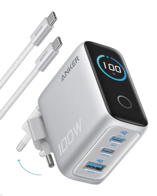 anker charger 100w b121b 17 شارژر 100 وات انکر مدل B121B