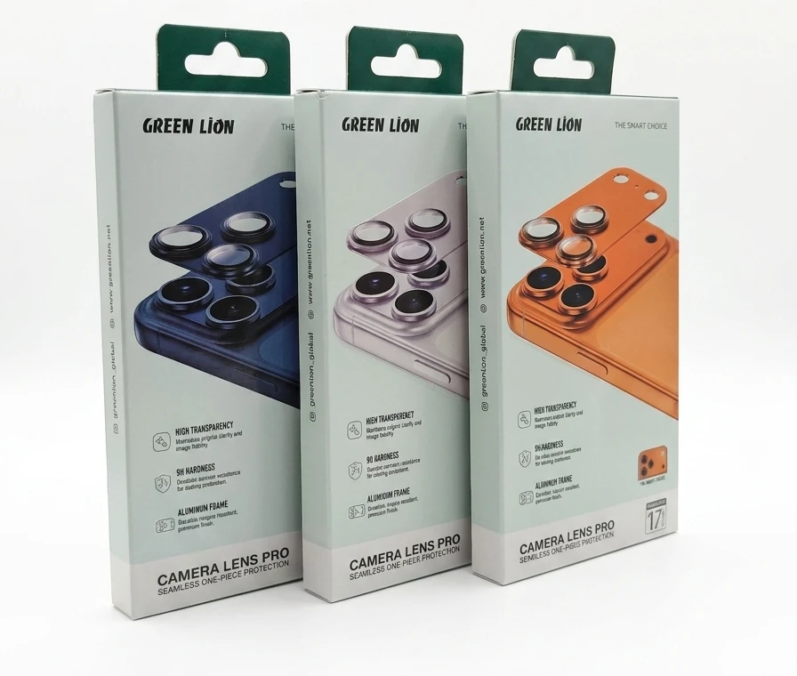 محافظ لنز گرینلاین آیفون ۱۷ پرومکس Camera Lens Pro 1 greenlion camera lens pro protector iphone 17 promax 1 2 محافظ لنز گرینلاین آیفون ۱۷ پرومکس Camera Lens Pro