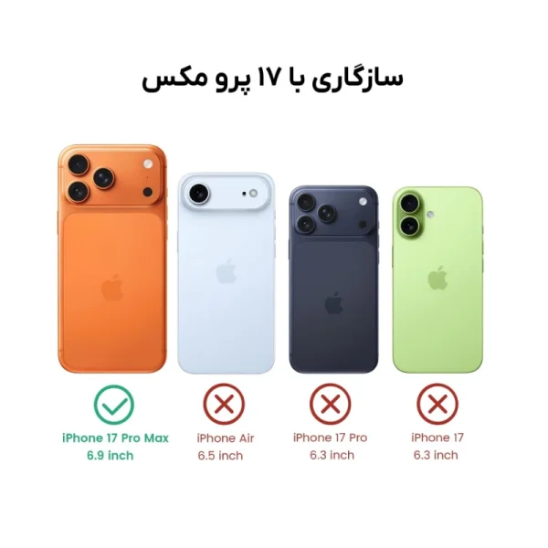 greenlion camera lens pro protector iphone 17 promax 4 محافظ لنز گرین‌لاین آیفون ۱۷ پرومکس Camera Lens Pro