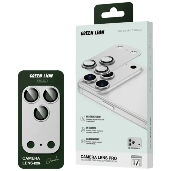 greenlion camera lens pro protector iphone 17 promax 8 محافظ لنز گرین‌لاین آیفون ۱۷ پرومکس Camera Lens Pro