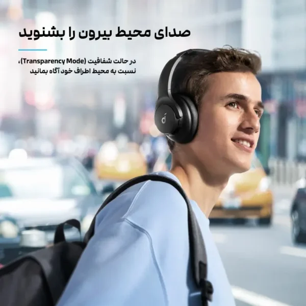 Anker Soundcore Headphone Q20i A3004 6 هدفون بی سیم انکر Soundcore Q20i مدل A3004