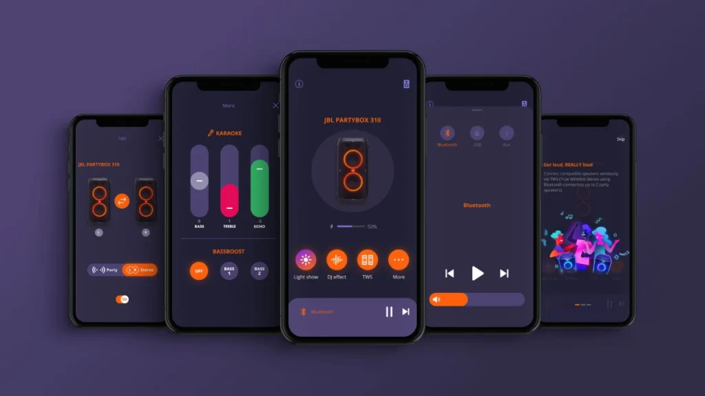 JBL PARTYAPP اسپیکر بلوتوثی جی بی ال مدل PartyBox Club 120