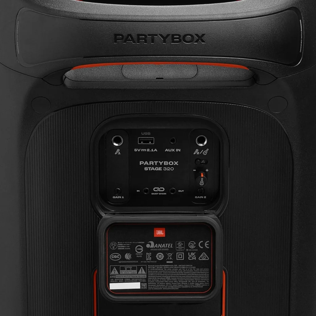 JBL PARTYBOX STAGE 320 inpage 2 اسپیکر بلوتوثی جی بی ال مدل PARTYBOX STAGE 320