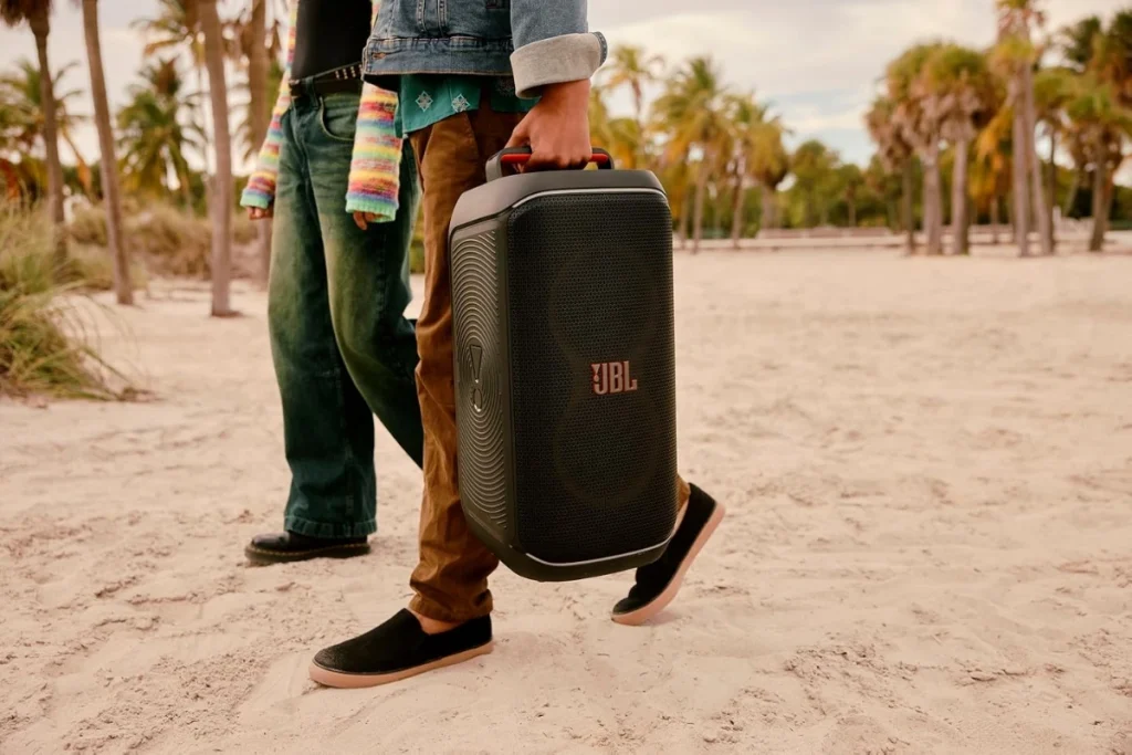 JBL PARTYYBOX CLUB 120 HANDLE BEACH اسپیکر بلوتوثی جی بی ال مدل PartyBox Club 120