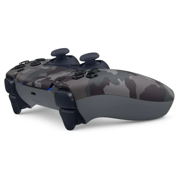 PS5 DualSense Controller Gray Camouflage 5 دسته PS5 ارتشی مدل DualSense Gray Camouflage
