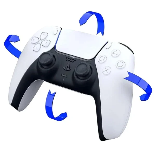 PS5 DualSense Controller White 6 دسته PS5 سفید مدل DualSense White
