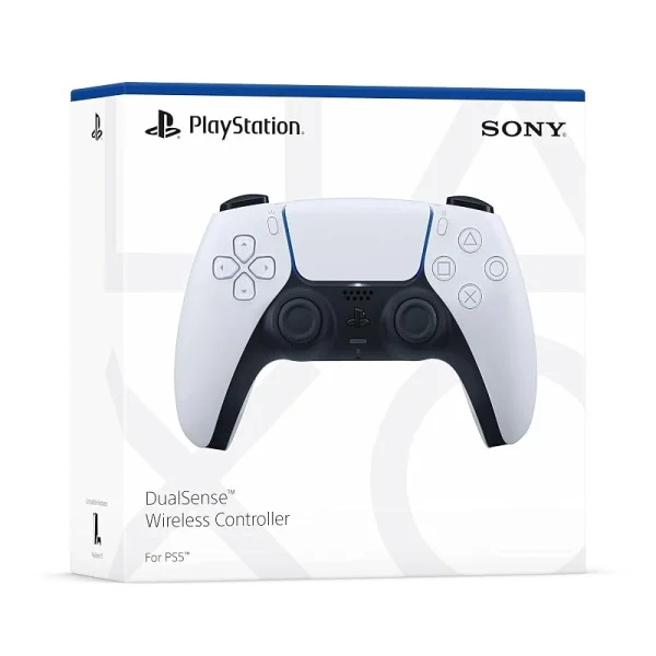 PS5 DualSense Controller White 7 دسته PS5 سفید مدل DualSense White