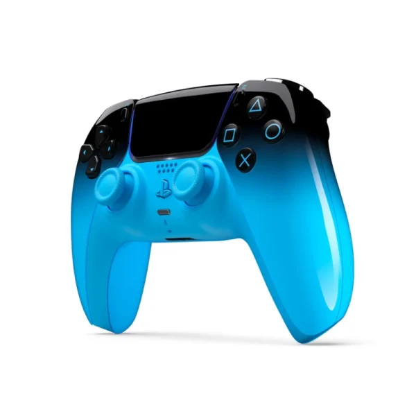 PS5 DualSense Rhythm Blue 5 دسته PS5 آبی مشکی مدل DualSense Rhythm Blue