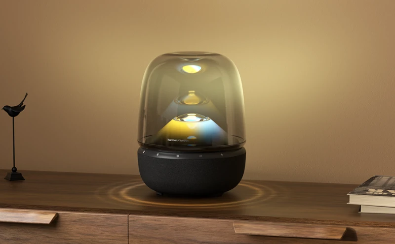 اسپیکر بلوتوثی هارمن کاردن Aura Studio 5 - صدای 360 درجه 6 harman kardon aura studio 5 4 اسپیکر بلوتوثی هارمن کاردن Aura Studio 5 - صدای 360 درجه