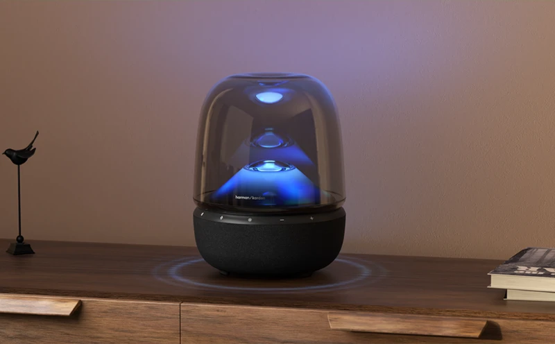 اسپیکر بلوتوثی هارمن کاردن Aura Studio 5 - صدای 360 درجه 5 harman kardon aura studio 5 7 اسپیکر بلوتوثی هارمن کاردن Aura Studio 5 - صدای 360 درجه