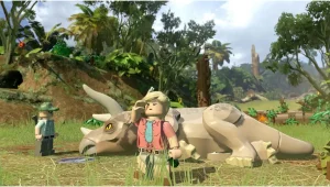 بازی lego jurassic world