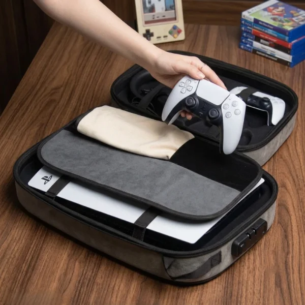 nahl ps5 premium bag 24 کوله پلی استیشن 5 Nahl پریمیوم رنگ مشکی