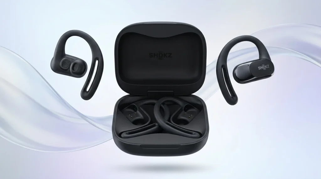 Shokz AfterShokz OpenFit Air بهترین هندزفری‌ های بی‌سیم مخصوص ورزش و باشگاه