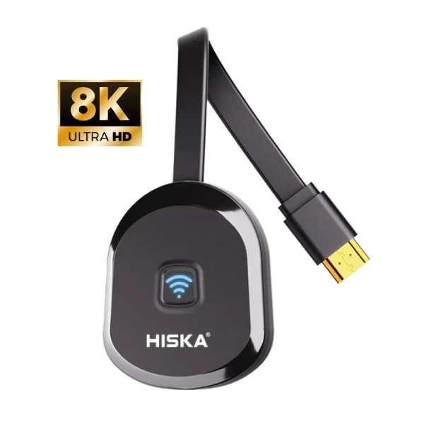 hiska hr 30 2 دانگل HDMI هیسکا HR-30 | انتقال تصویر موبایل به تلویزیون
