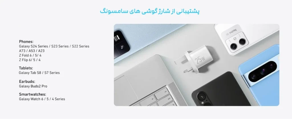 anker 25w compact charger usb c cable b2656 inpage 6 شارژر 25 وات انکر مدل B2656 به همراه کابل USB-C