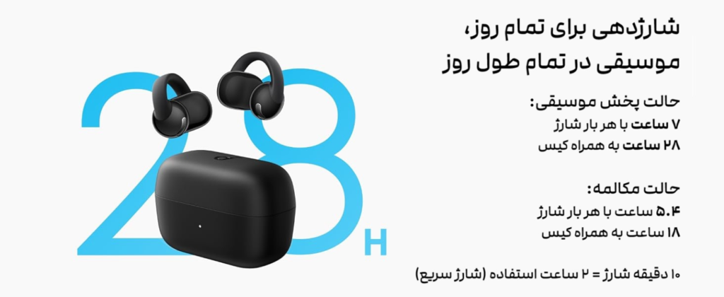anker soundcore c50i d1101 charge inpage هندزفری بلوتوثی انکر مدل Soundcore C50i - D1101